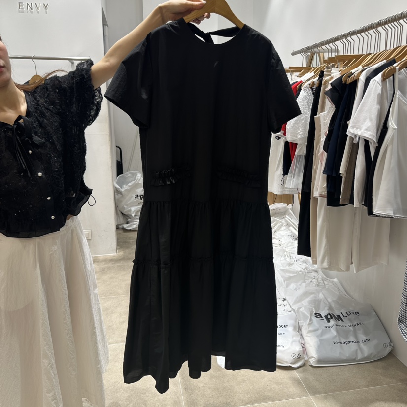 ENVY韓國直郵㊣女裝新品人氣真品時尚職業25春夏推薦連衣裙ENVY連衣裙圖色2