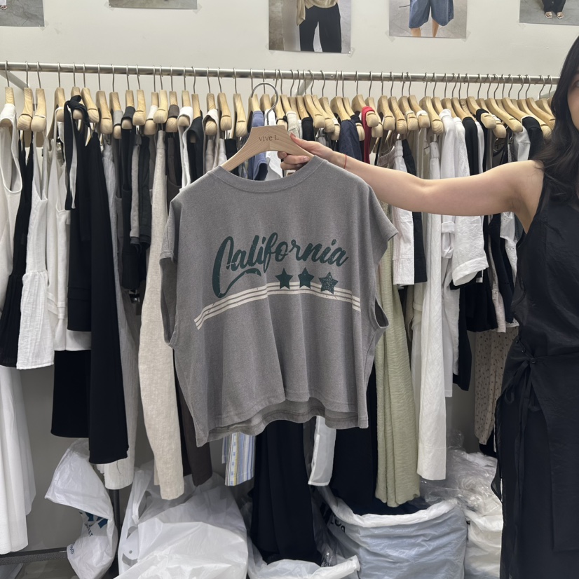 VIVEL東大門㊣代購女士新品休閑推薦真品人氣25春夏吊帶背心VIVEL吊帶/背心圖色2