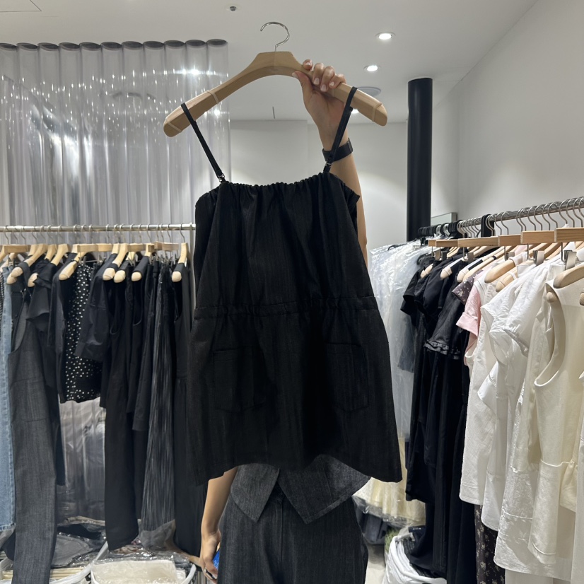 GREEK東大門㊣直郵女士新品時尚熱賣職業休閑25春夏吊帶背心GREEK吊帶/背心