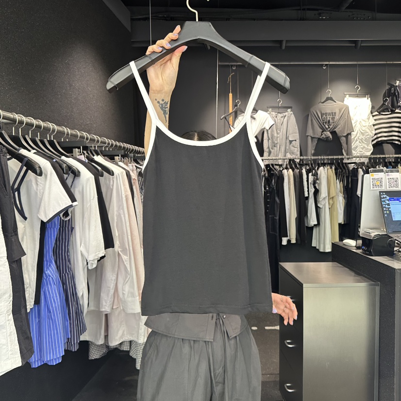 ELF-L東大門㊣直郵女士新品休閑時尚職業真品人氣吊帶背心PROJECT ELF/ELF-L吊帶/背心