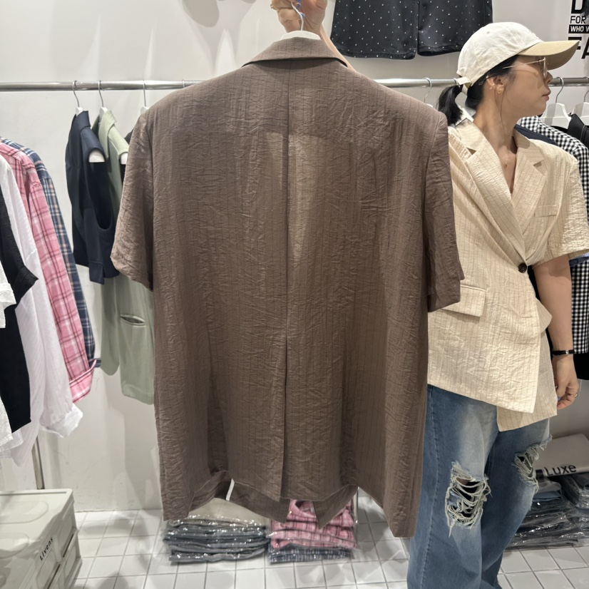 ZIPPER韓國代購㊣女士新品人氣熱賣25春夏休閑時尚職業夾克ZIPPER夾克