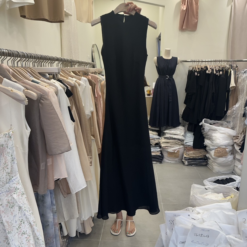 THE LOW韓國代購㊣女士新品時尚職業人氣休閑連衣裙兩件套THE LOW連衣裙圖色3