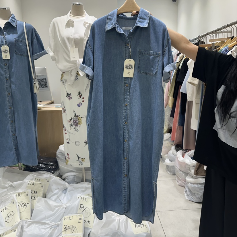 EN.U韓國直郵㊣女士新品推薦職業時尚人氣休閑熱賣25春夏連衣裙EN.U連衣裙圖色1