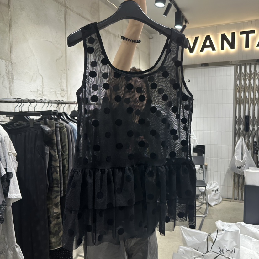 VANTA東大門㊣實拍女士新品25春夏時尚推薦休閑真品吊帶背心VANTA吊帶/背心