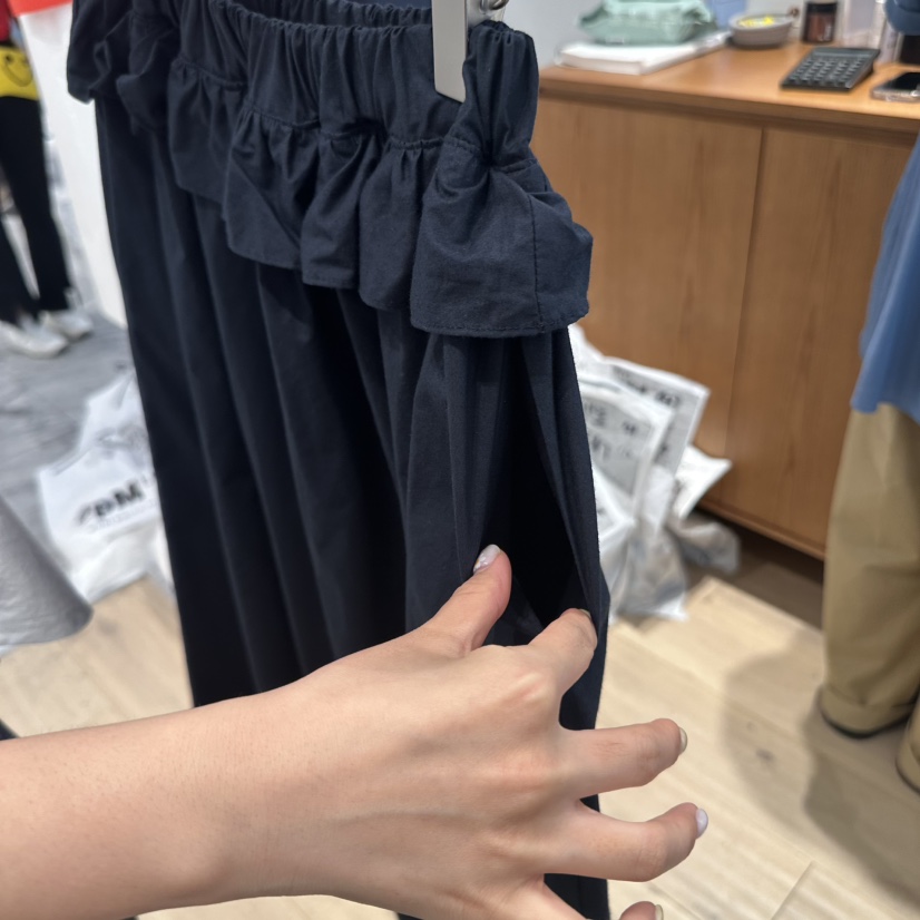 REVE-L韓國直郵㊣女裝新款真品時尚推薦職業25春夏休閑長裙REVE-L長裙