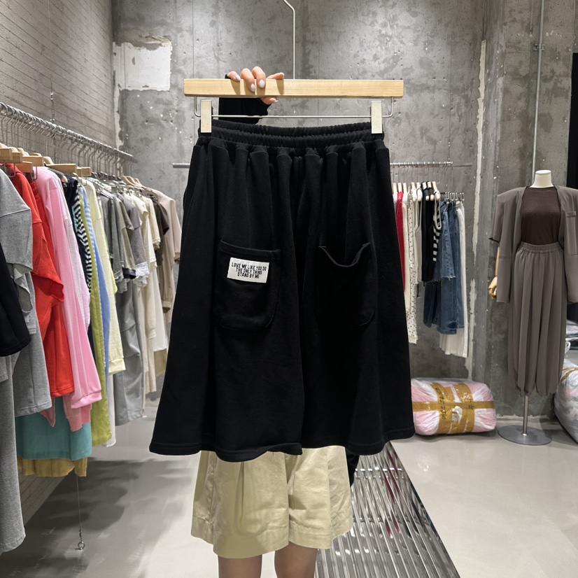 JUNI韓國代購㊣女裝新款人氣時尚推薦休閑25春夏熱賣職業短褲my juni短褲