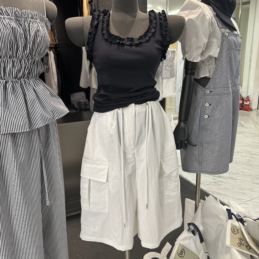 ELF-L東大門㊣直郵女裝新品休閑時尚25春夏熱賣真品推薦短褲PROJECT ELF/ELF-L短褲