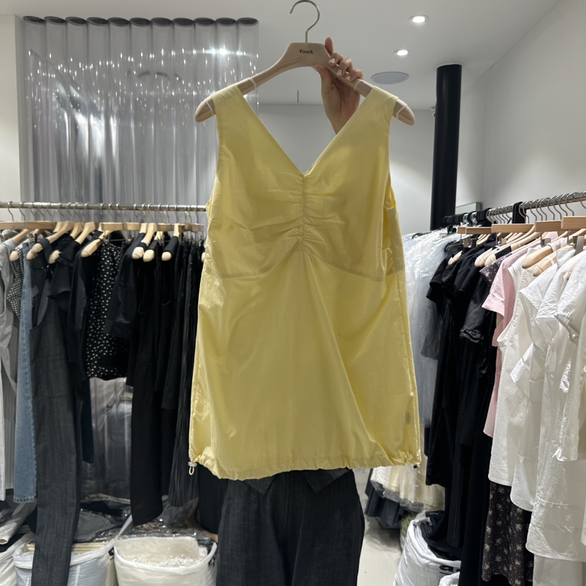 GREEK東大門㊣實拍女裝新品真品時尚推薦休閑25春夏吊帶背心GREEK吊帶/背心圖色2