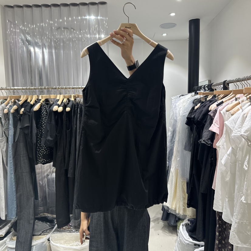 GREEK東大門㊣實拍女裝新品真品時尚推薦休閑25春夏吊帶背心GREEK吊帶/背心圖色4