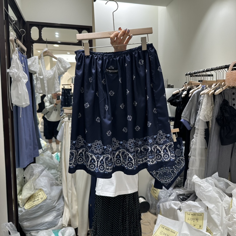 THEMORYPARK東大門㊣代購女裝新款休閑熱賣時尚真品短裙套裝THE MORY PARK短裙圖色1