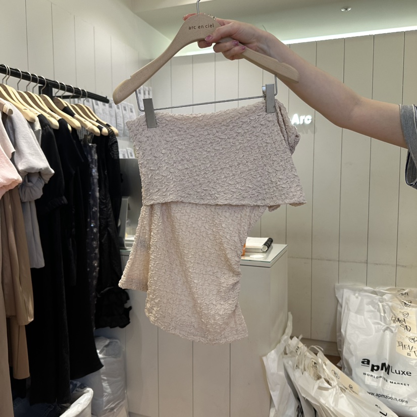 ARC東大門㊣實拍女裝新品休閑真品25春夏時尚熱賣推薦吊帶背心ARC EN CIEL吊帶/背心圖色2