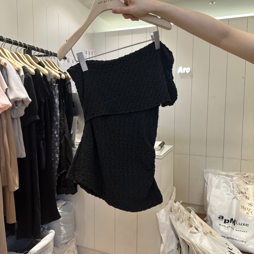 ARC東大門㊣實拍女裝新品休閑真品25春夏時尚熱賣推薦吊帶背心ARC EN CIEL吊帶/背心圖色3