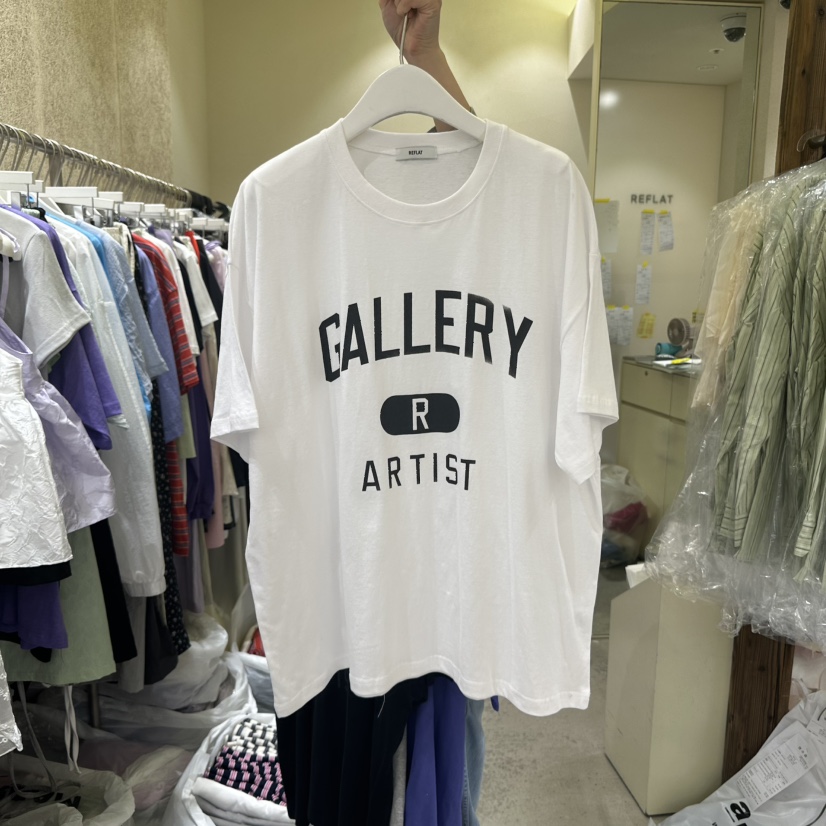 REFLAT韓國代購㊣女裝新品時尚人氣25春夏職業熱賣推薦休閑T恤REFLATT恤