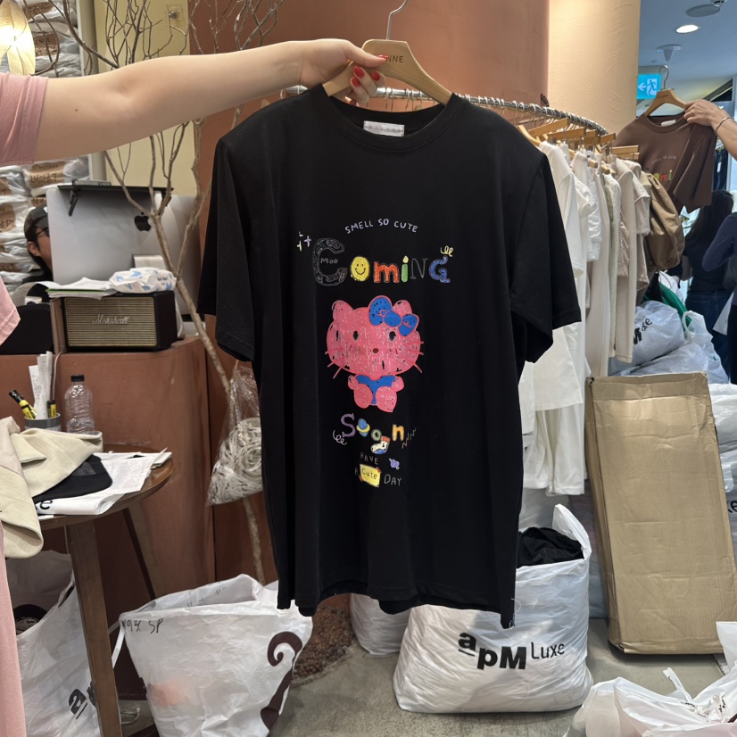 MIENNE韓國直郵㊣女裝新品熱賣休閑人氣25春夏職業真品時尚T恤MIENNET恤圖色5