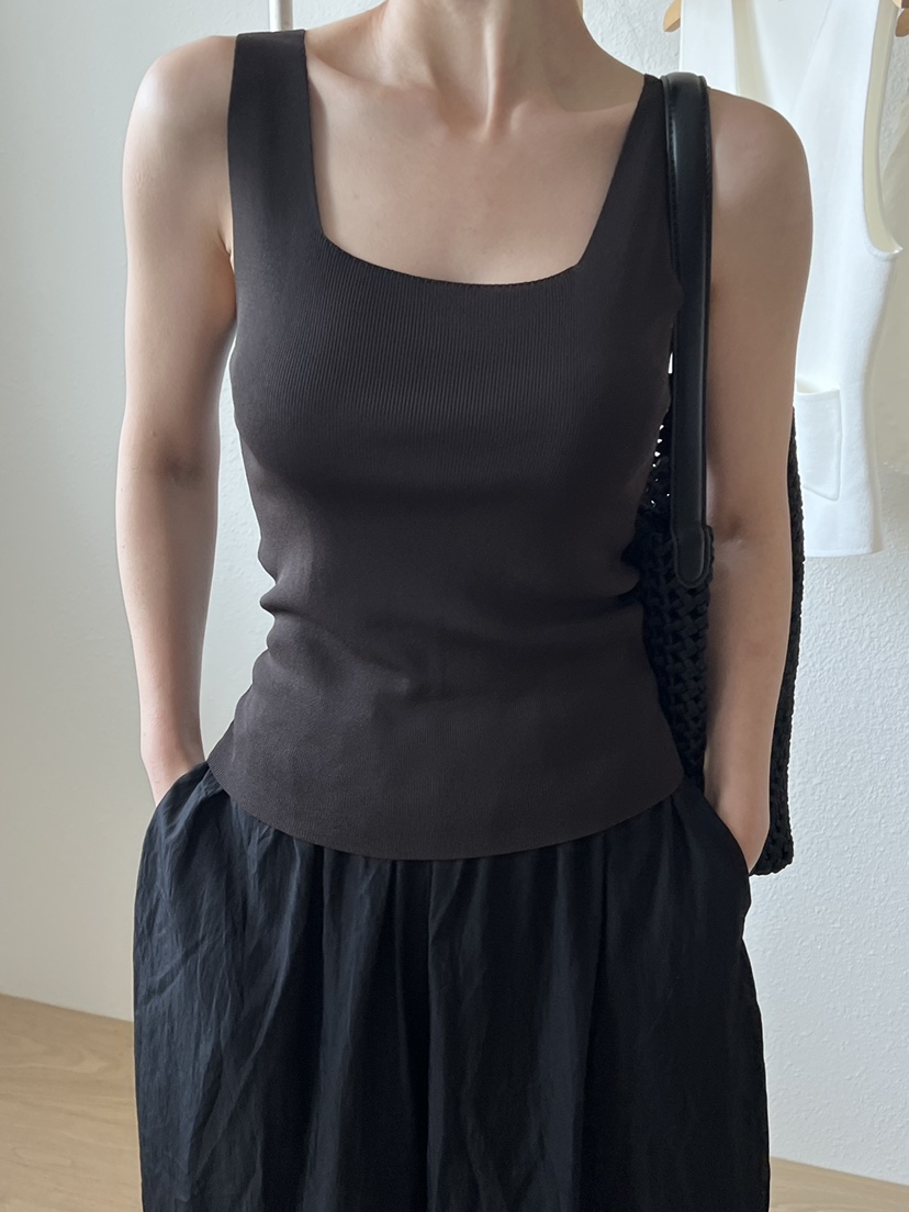 DEMAR東大門㊣直郵女裝新款職業25春夏時尚人氣推薦吊帶背心DEMAR吊帶/背心圖色2