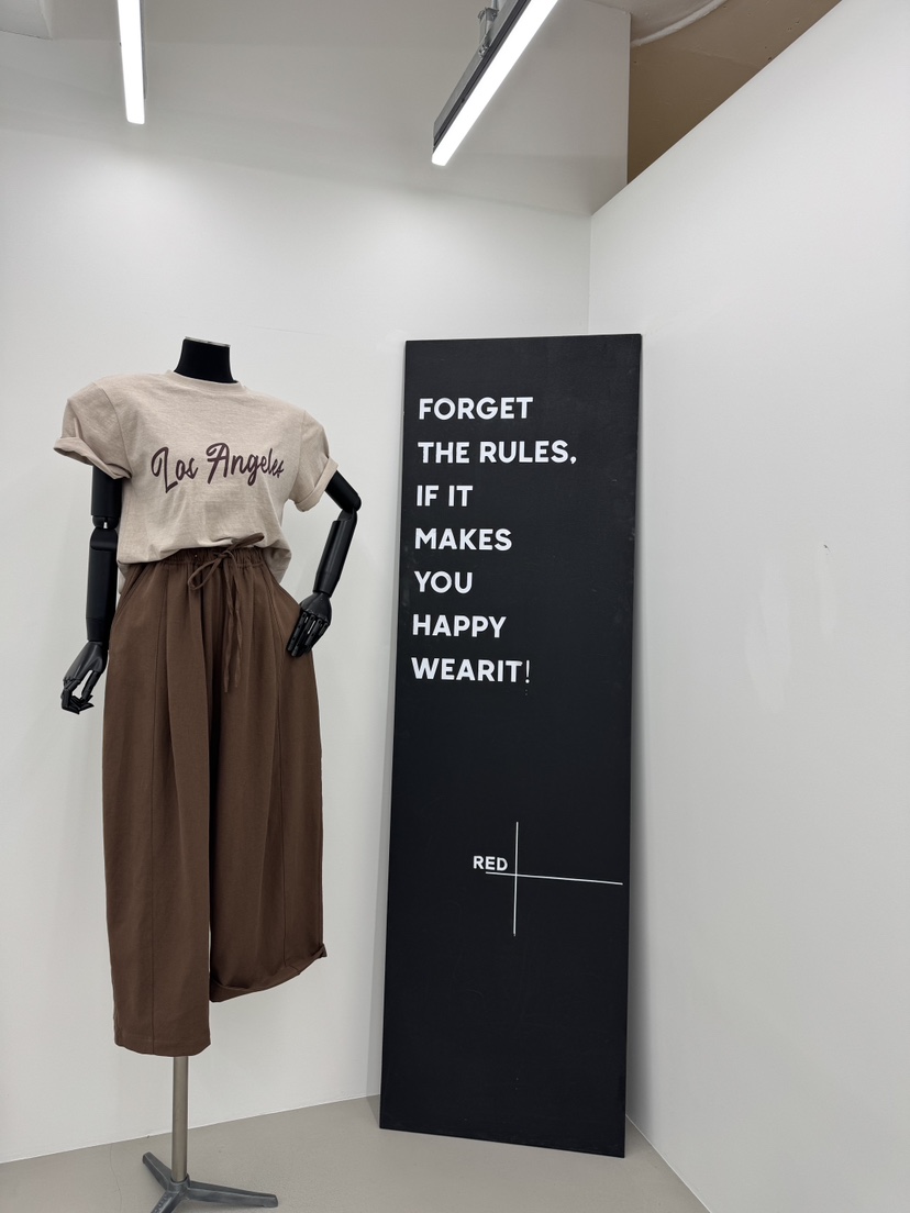 RED-A韓國代購㊣女裝新品推薦休閑真品時尚人氣職業25春夏T恤RED-AT恤