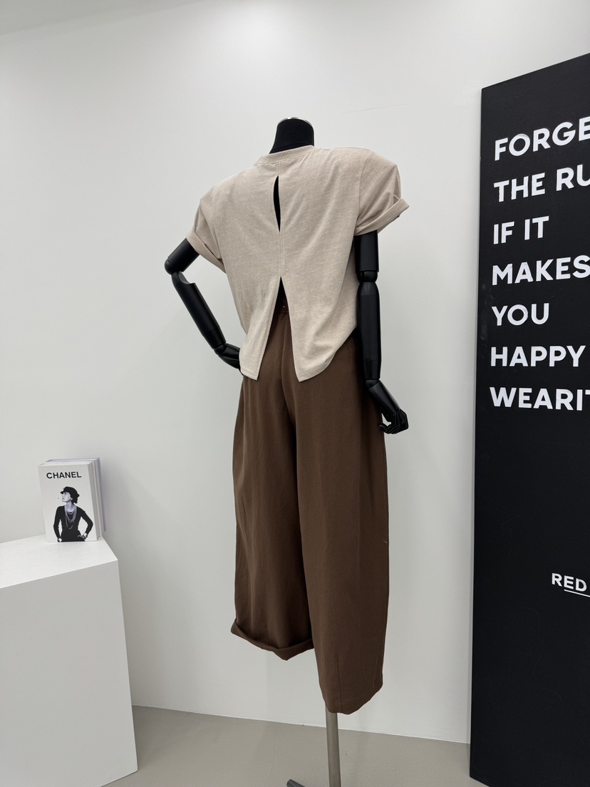 RED-A韓國代購㊣女裝新品推薦休閑真品時尚人氣職業25春夏T恤RED-AT恤