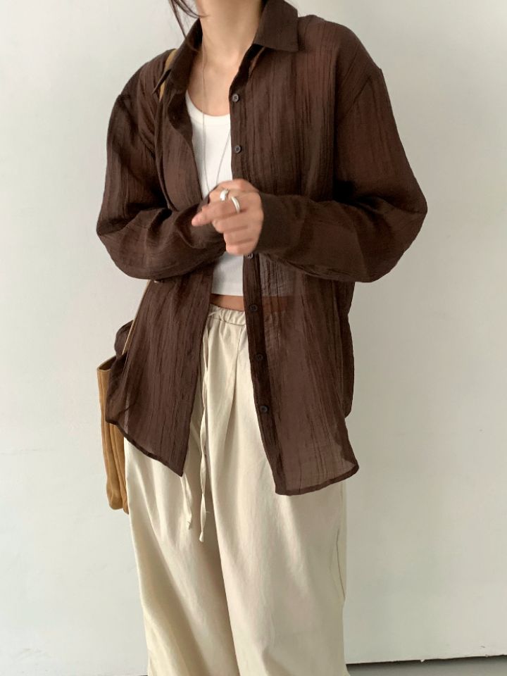 DOIT東大門㊣代購女裝新品真品熱賣職業25春夏人氣襯衫蕾絲衫DOIT襯衫/蕾絲衫