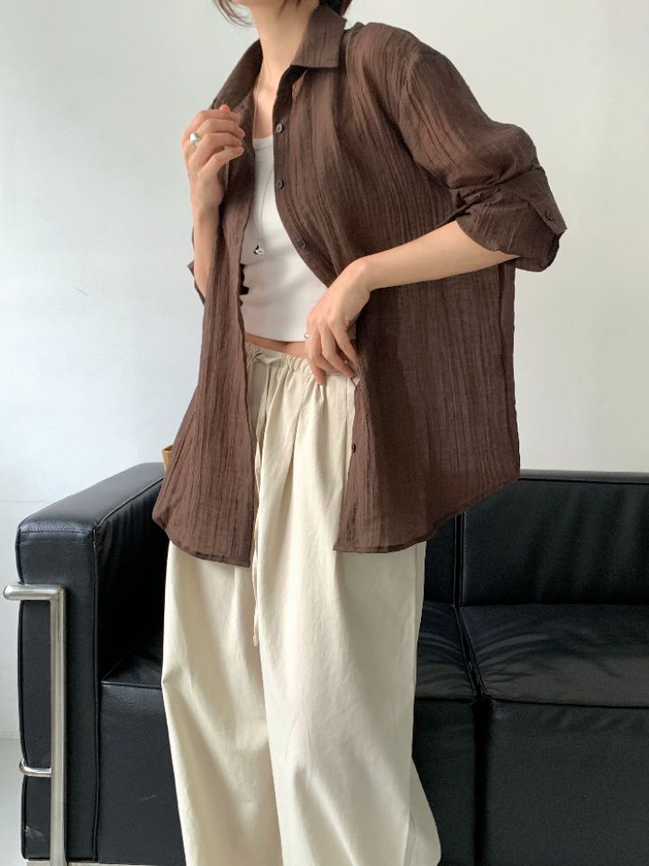 DOIT東大門㊣代購女裝新品真品熱賣職業25春夏人氣襯衫蕾絲衫DOIT襯衫/蕾絲衫