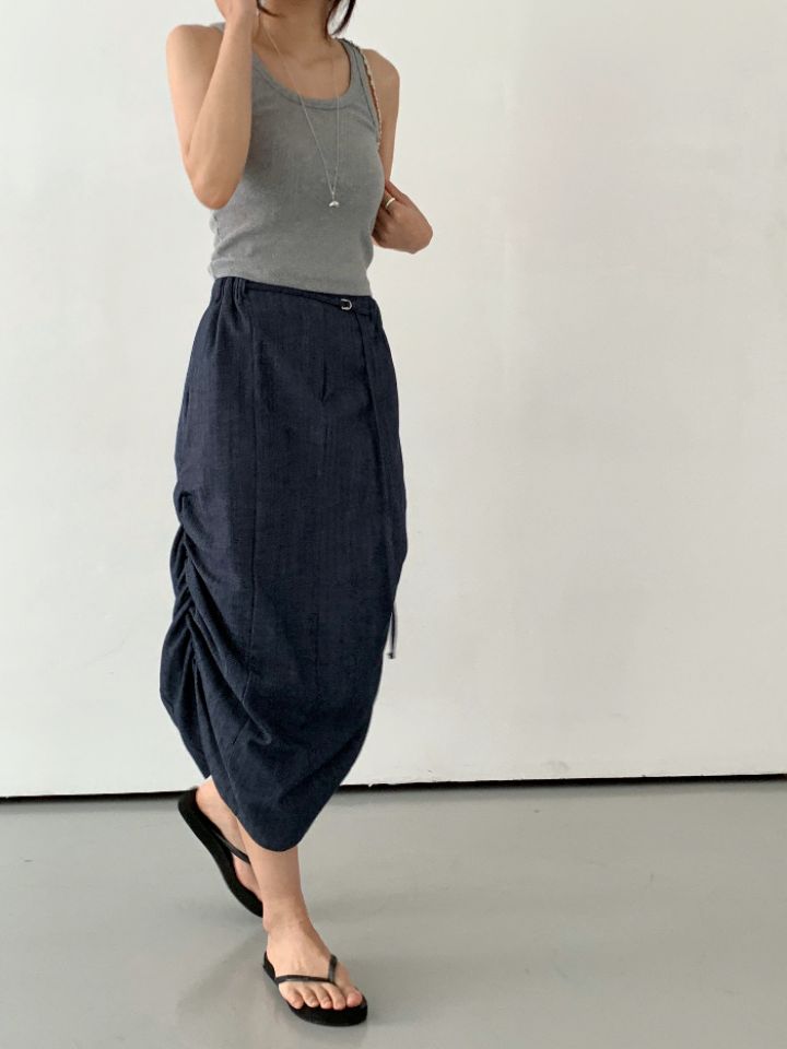 DOIT東大門㊣代購女裝新品推薦時尚休閑真品25春夏半身裙中短裙DOIT半身裙/中短裙