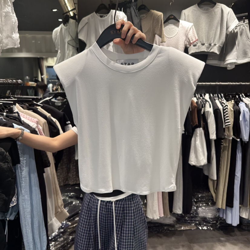STAR-L東大門㊣實拍女士新品推薦職業時尚真品熱賣吊帶背心STAR-L吊帶/背心圖色3