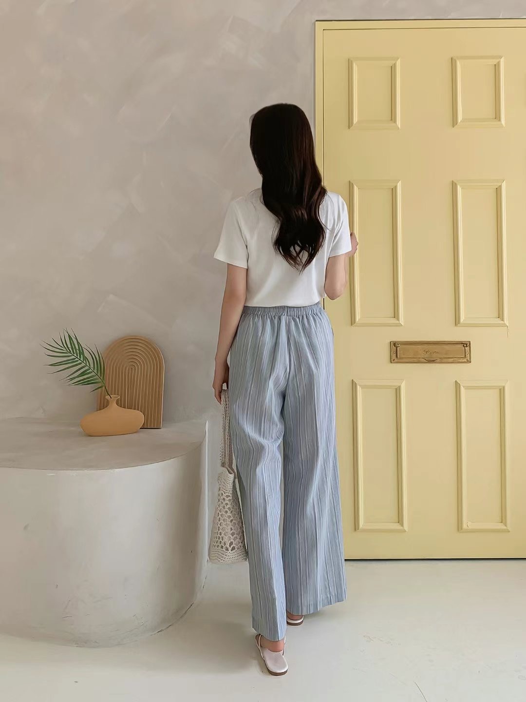 MANGO韓國代購㊣女士新款職業熱賣真品休閑人氣推薦時尚休閑褲MANGO休閑褲