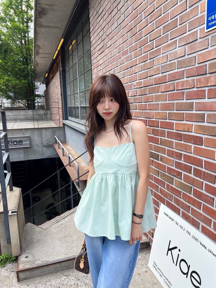 SOLAR韓國直郵㊣女裝新品休閑時尚熱賣推薦真品人氣吊帶背心SOLAR吊帶/背心