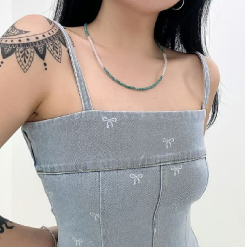 BLUE GIRL東大門㊣實拍女士新品熱賣25春夏人氣休閑連衣裙BLUE GIRL連衣裙