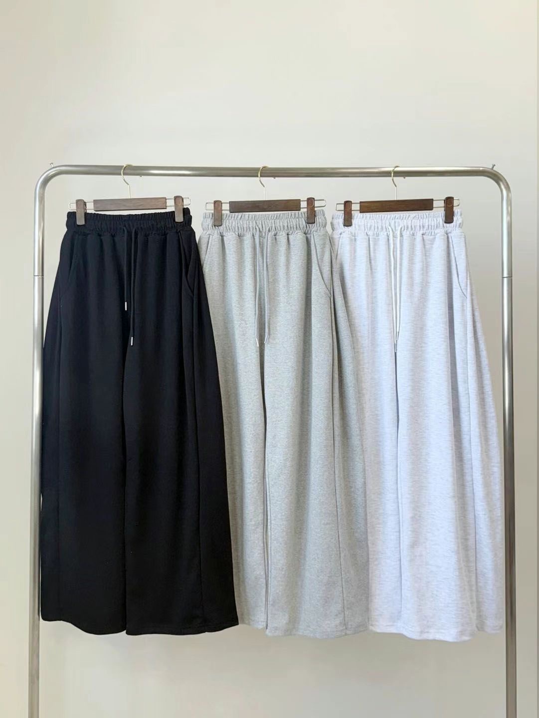 K.DAY東大門㊣直郵女士新品休閑真品人氣推薦時尚25春夏休閑褲K.DAY休閑褲圖色2左二色