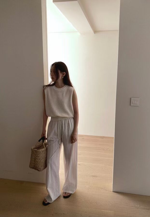 FORME東大門㊣直郵女裝新品休閑時尚熱賣真品職業25春夏休閑褲FORME休閑褲