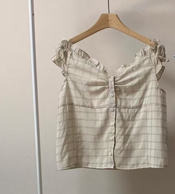 FORME韓國代購㊣女士新品時尚推薦真品25春夏休閑襯衫蕾絲衫FORME襯衫/蕾絲衫