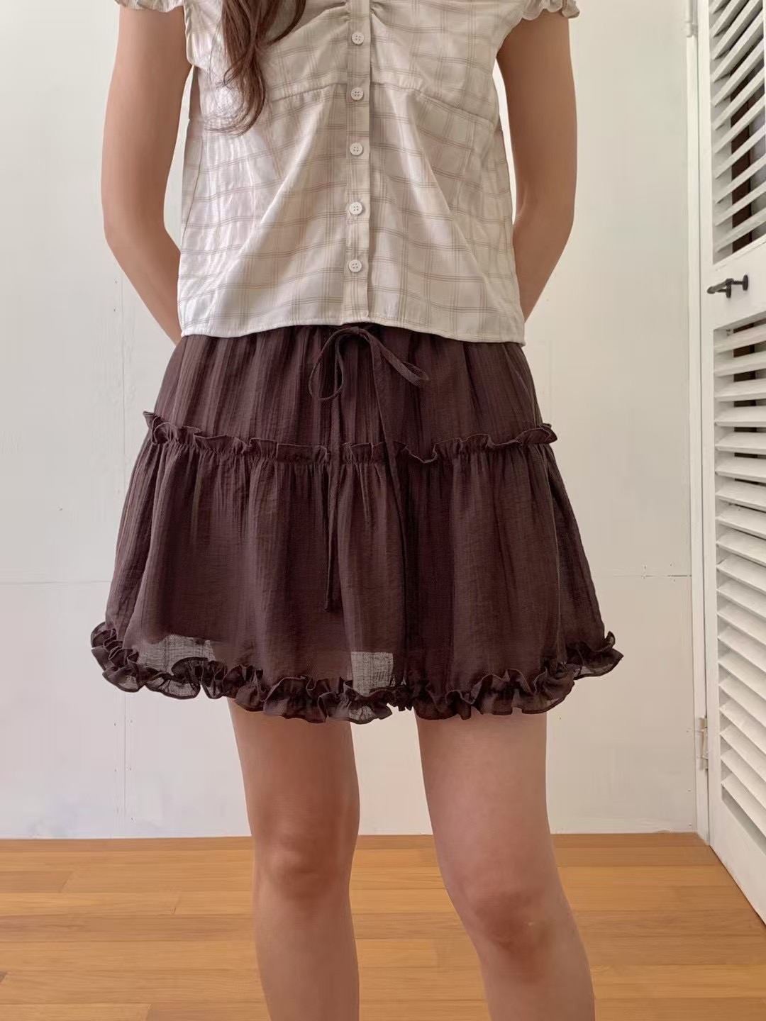 FORME東大門㊣直郵女裝新品25春夏休閑時尚真品推薦職業短裙FORME短裙