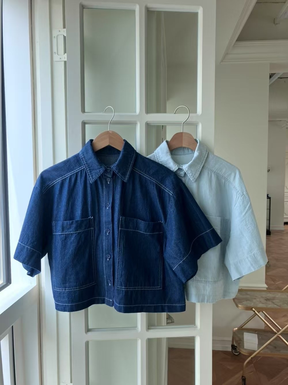 BLUE GIRL東大門㊣代購女裝新品人氣職業25春夏時尚熱賣夾克BLUE GIRL夾克