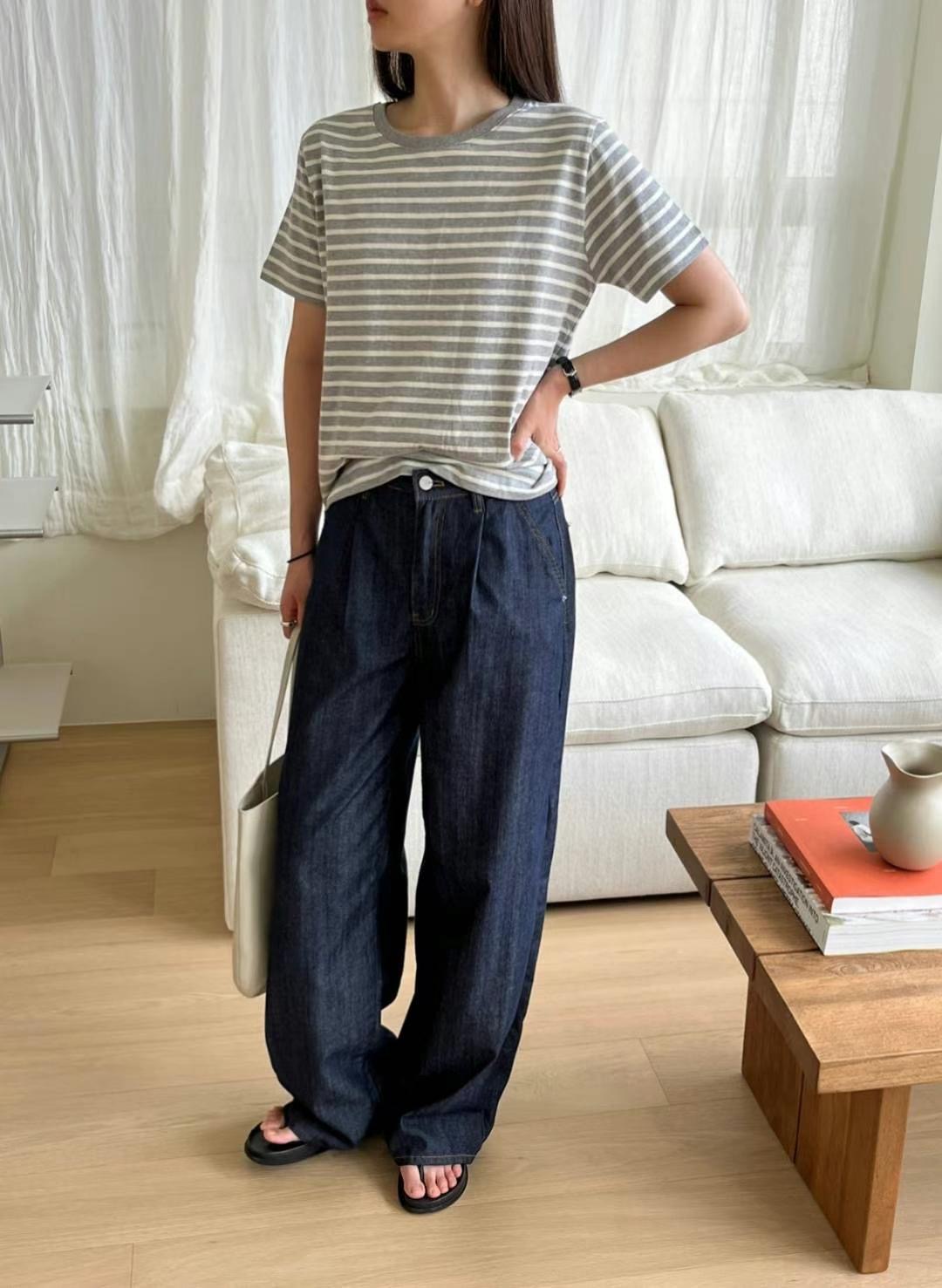 SIMPIEBEIGE東大門㊣實拍女裝新款25春夏推薦時尚熱賣休閑T恤SIMPIEBEIGET恤