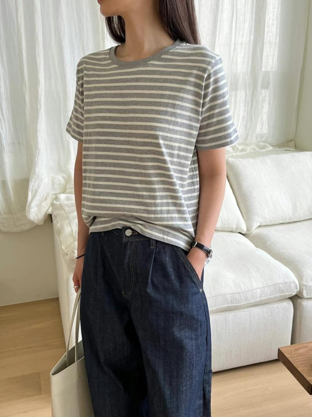 SIMPIEBEIGE東大門㊣實拍女裝新款25春夏推薦時尚熱賣休閑T恤SIMPIEBEIGET恤