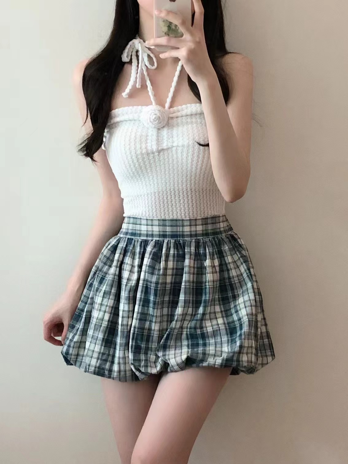 PARTY韓國代購㊣女士新款真品推薦時尚25春夏熱賣休閑吊帶背心PARTY吊帶/背心圖色2