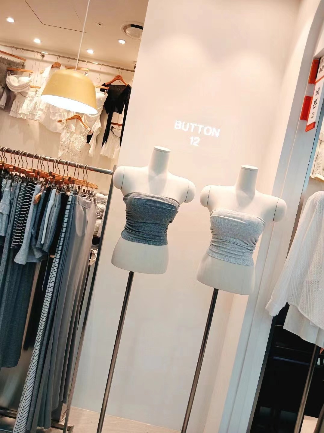 BUTTON 12韓國直郵㊣女士新品休閑真品推薦25春夏吊帶背心BUTTON 12吊帶/背心