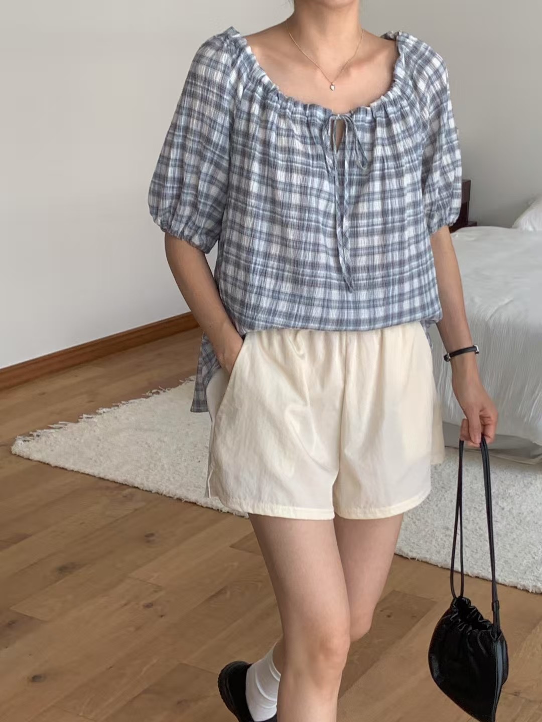 FORME東大門㊣代購女士新品25春夏時尚熱賣推薦休閑襯衫蕾絲衫FORME襯衫/蕾絲衫