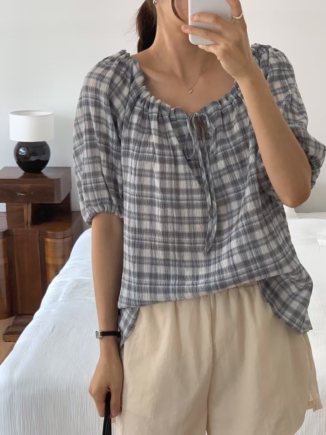 FORME東大門㊣代購女士新品25春夏時尚熱賣推薦休閑襯衫蕾絲衫FORME襯衫/蕾絲衫