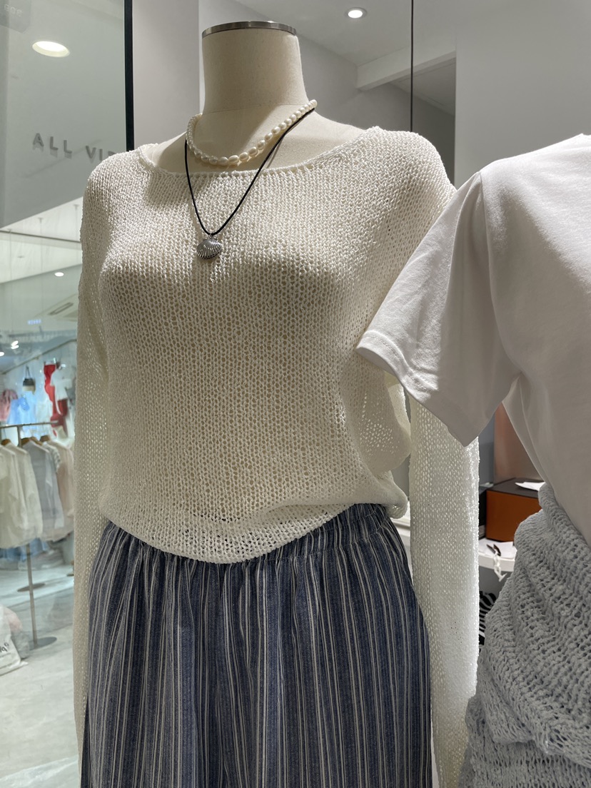 ALLVIBE東大門㊣直郵女士新品人氣真品時尚推薦職業休閑針織衫ALLVIBE針織衫