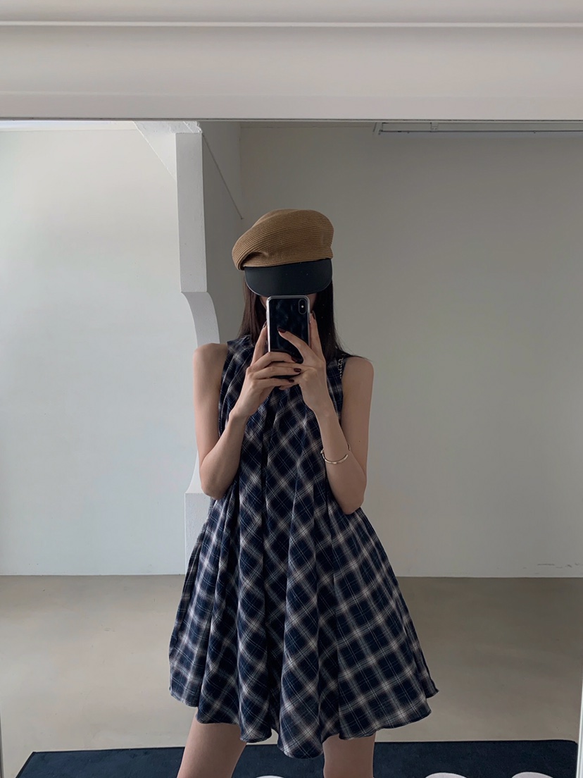 VERANDA韓國代購㊣女士新品時尚真品人氣熱賣25春夏連衣裙含腰繩VERANDA連衣裙