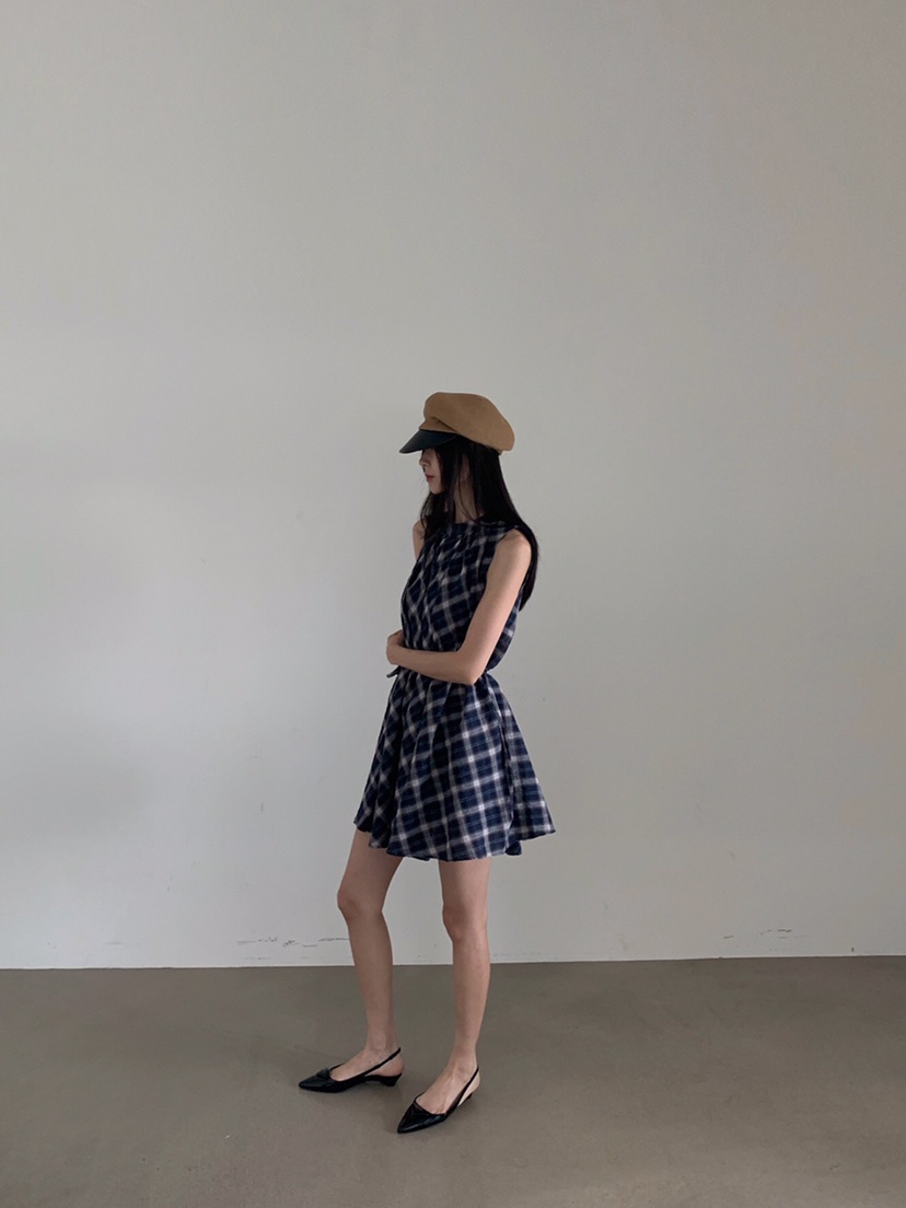 VERANDA韓國代購㊣女士新品時尚真品人氣熱賣25春夏連衣裙含腰繩VERANDA連衣裙
