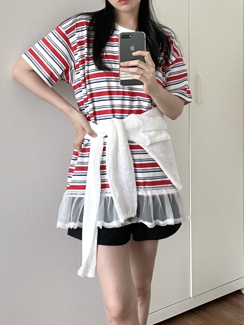 ALLVIBE韓國直郵㊣女士新品熱賣25春夏推薦時尚休閑職業T恤ALLVIBET恤