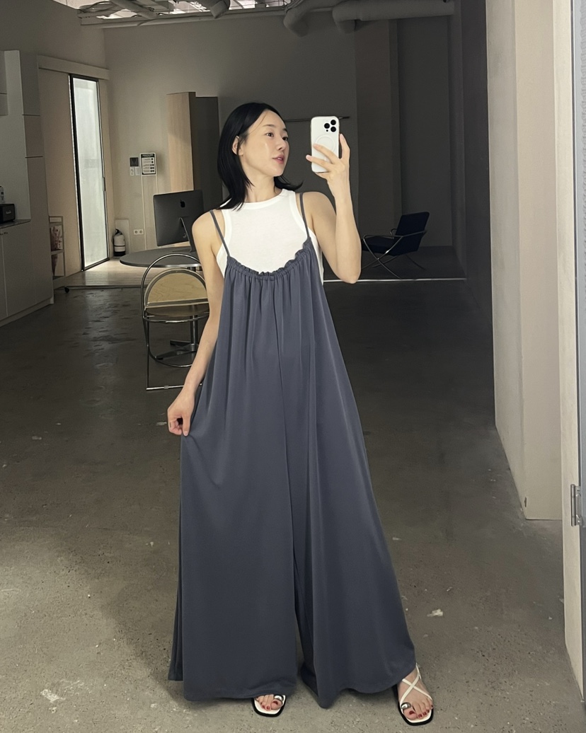 VERNI東大門㊣代購女裝新款時尚職業人氣25春夏真品推薦連體褲VERNI連體褲