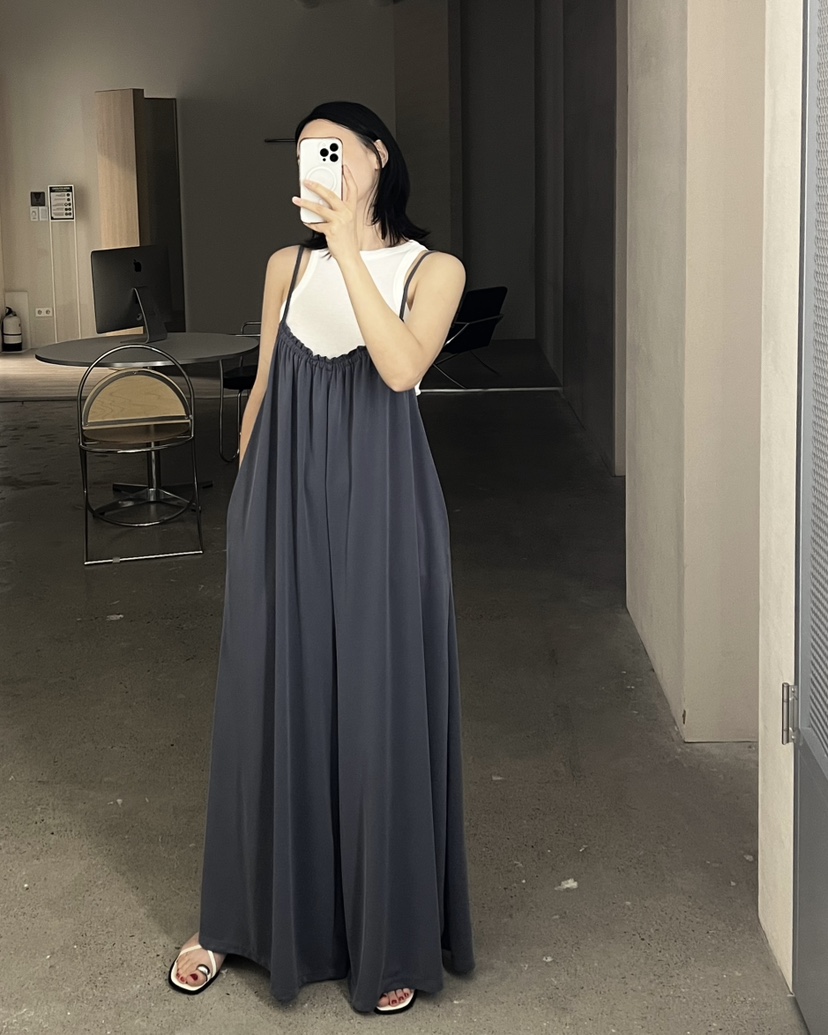 VERNI東大門㊣代購女裝新款時尚職業人氣25春夏真品推薦連體褲VERNI連體褲