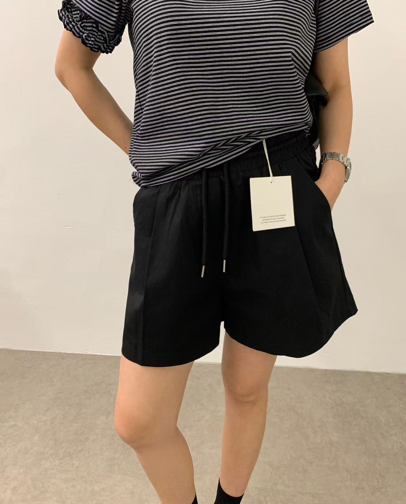 J CRANE-A東大門㊣實拍女裝新品休閑25春夏時尚熱賣職業短褲J CRANE短褲