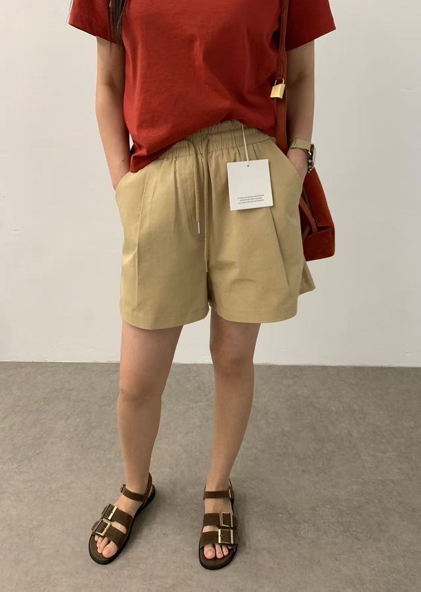 J CRANE-A東大門㊣實拍女裝新品休閑25春夏時尚熱賣職業短褲J CRANE短褲