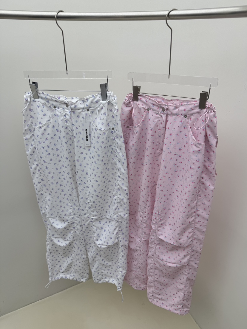SEOLO東大門㊣直郵女士新品推薦人氣真品熱賣25春夏時尚休閑褲Seolo seoul休閑褲
