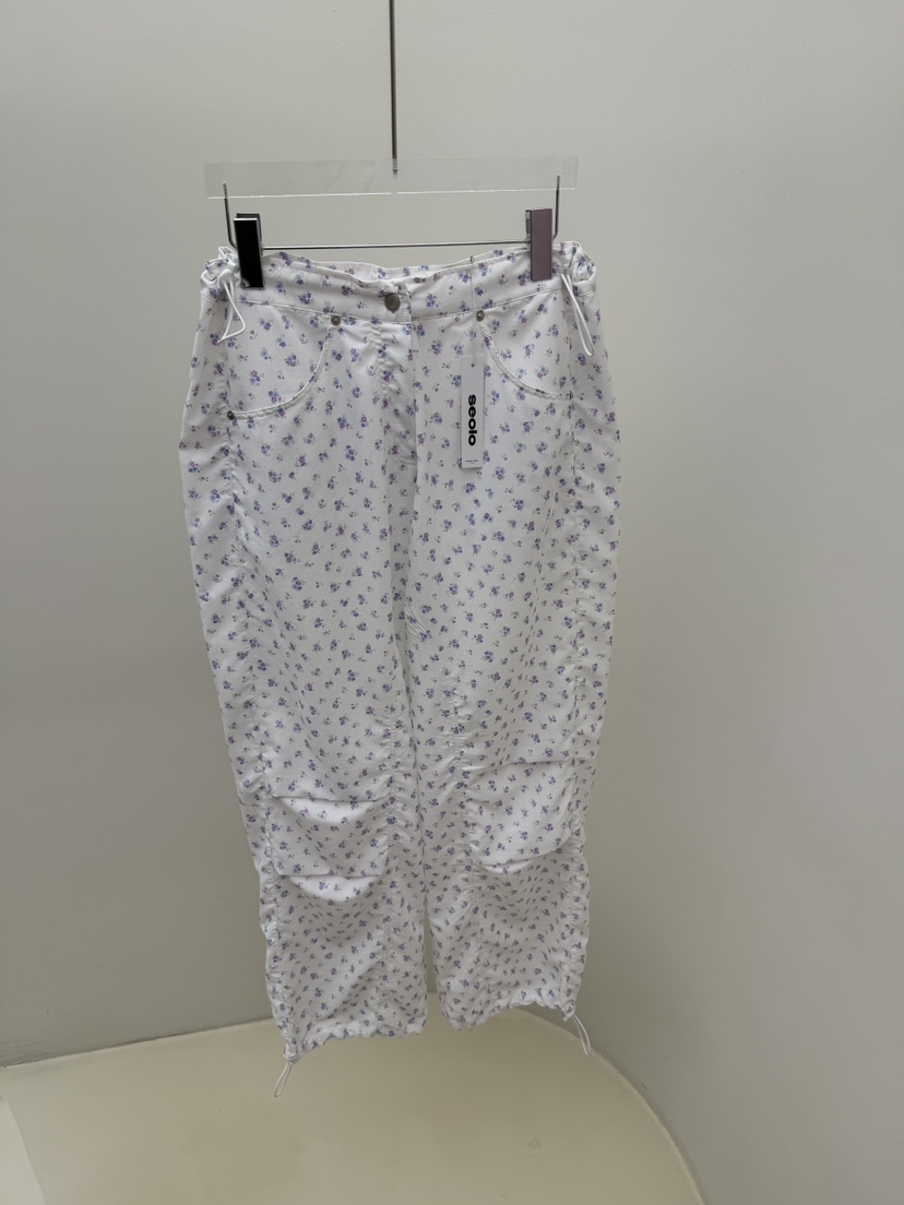SEOLO東大門㊣直郵女士新品推薦人氣真品熱賣25春夏時尚休閑褲Seolo seoul休閑褲