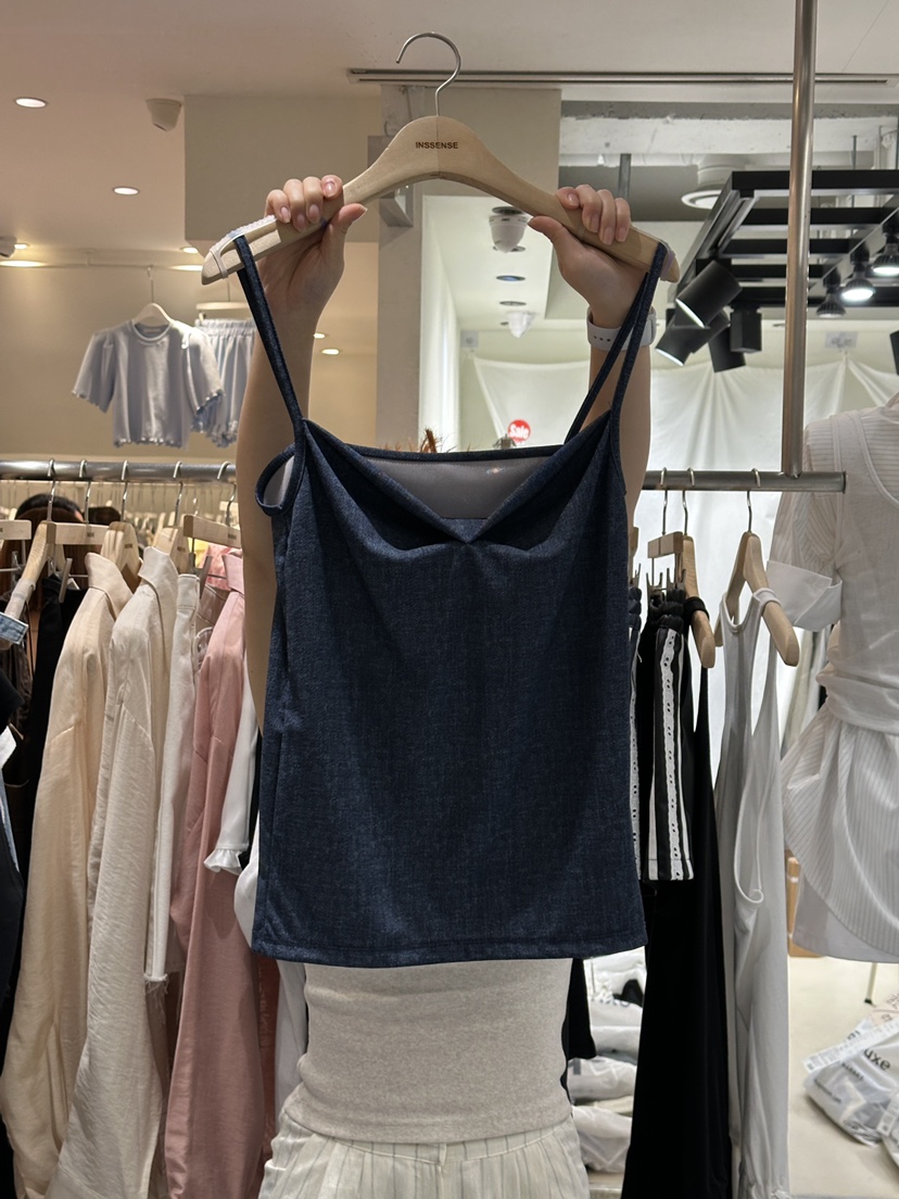 INSSENSE-A東大門㊣實拍女裝新品真品人氣職業25春夏吊帶背心INSSENSE-A吊帶/背心